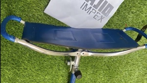 Bastón de Tiro Ajustable, Silla Plegable de Cuero de Gran Tamaño y Duradera, Asiento para Polo, Pesca, Golf, Senderismo y Caminatas - Product Image 4