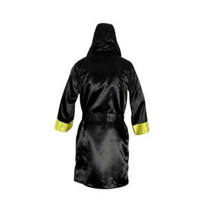 Boxe de haute qualité Créez votre propre conception Services OEM Robe de boxe sur mesure avec capuche SI-BR-08 - Product Image 2