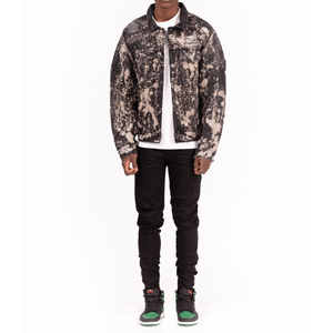 เสื้อโค้ทยีนส์สีน้ำเงินสำหรับผู้ชายเสื้อโค้ทกระเป๋ามีกระดุมไซส์ใหญ่พิเศษฤดูใบไม้ร่วงฤดูหนาว - Product Image 3