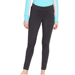 Directo de fábrica al por mayor OEM logotipo personalizado mallas ecuestres duradero asiento de silicona completa poliéster Legging teléfono bolsillo montar a caballo - Product Image 2