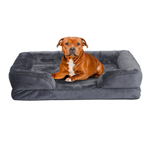 Cama para perros, espuma viscoelástica, alivio del dolor: artritis, poscirugía, cubierta lavable, aprobada por veterinarios - Product Image 2