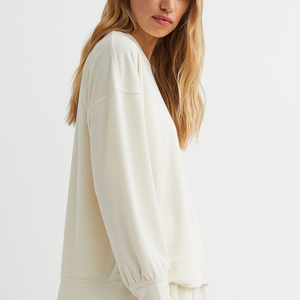 Sudaderas de estilo urbano para mujer, manga larga, ropa de gimnasio, algodón, sudadera para mujer - Product Image 4