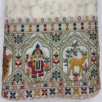 Tissu en coton cambric pur imprimé numériquement, qualité supérieure, vente en gros, motif floral, pour costumes, saris, kurtis et robes pour femmes