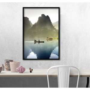 Marco Moderno para Póster A2 de 61 x 91.5 cm, Negro, Hecho de Metal, Aluminio y Aleación - Product Image 2