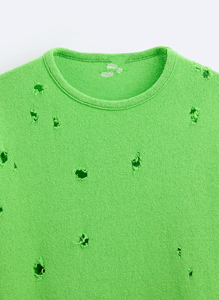 เสื้อยืด OEM ทรงปกติ ไหล่ตก ผ้าคอตตอนหนา 330gsm แขนสั้น หลายสี ถักทอ เป็นมิตรต่อสิ่งแวดล้อม สำหรับผู้ชาย - Product Image 6