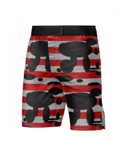 Short de combat MMA élastique sublimé personnalisé de qualité supérieure pour hommes et femmes Short de boxe extensible avec logo personnalisé sur le devant - Product Image 6