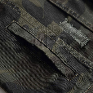 Chaqueta vaquera para hombre de algodón 100% al por mayor, estilo de calle transpirable con logotipo personalizado para uso al aire libre en invierno - Product Image 6