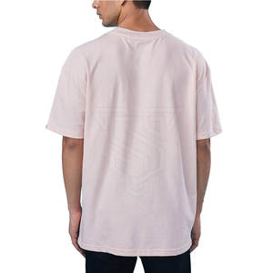 T-shirt personnalisé à épaules tombantes pour hommes - Coton/fibre de bambou de haute qualité, séchage rapide et respirant, design décontracté - Product Image 3