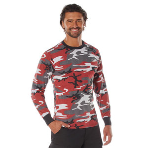 Sudaderas de Camuflaje Gruesas y Cálidas para Invierno, Cuello Redondo, Felpa de Algodón, Mangas Largas - Product Image 1