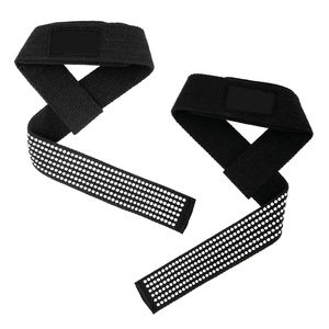 La mejor calidad, ejercicio físico, gimnasio, correas de levantamiento de pesas, Material resistente hecho, correas de levantamiento de pesas para muñeca de gimnasio - Product Image 1