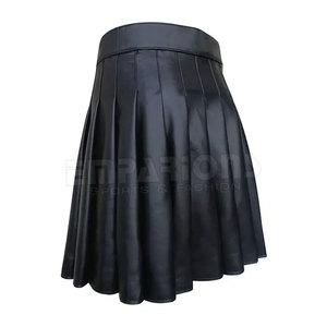 ที่ขายดีที่สุดสีทึบปกติติดตั้งหนัง Kilts สำหรับผู้ใหญ่สุภาพสตรีที่กำหนดเอง Kilts ทำในปากีสถาน - Product Image 4