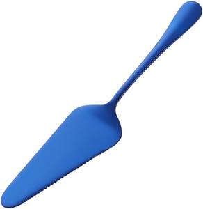 Floral Design Handle <b>Cake</b> Server Lifter with <b>Cutter</b> Non-Rust Shine Polished Elegant Stainless Steel Pastry Tool Serving Spatula - Product Image 6