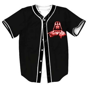 Camisetas de béisbol para club juvenil con diseño personalizado, uniforme de malla suave con cierre de botón y logotipo del equipo, Camiseta deportiva para hombre - Product Image 1