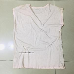 T-shirt personnalisé à col montant surdimensionné de luxe, poids lourd, style décontracté, diamant uni pailleté, grande taille, femmes et hommes 100% coton - Product Image 2