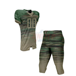 High Quality Adult American Football Uniform Sets 100% Polyester Customizable Colors/Sizes Breathable Short Sleeves Winter - Product Image 4