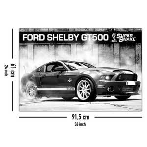 Póster Ford Mustang Shelby GT500 Supersnake, una elegante placa para los amantes de los vehículos - Product Image 5