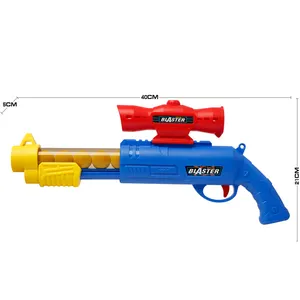 입과 부드러운 총알 총 호랑이 슈팅 게임 장난감 소년과 소녀를위한 부드러운 거품 총 장난감