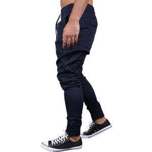 Pantalon de jogging en coton pour hommes, fabrication professionnelle, personnalisé, Premium, grande taille, solide, Gym, piste, course, pantalon, 2022 - Product Image 5