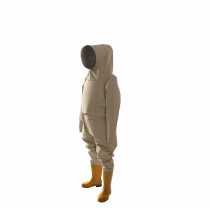 Comfortable Beekeeping Apparel Full Body Coverall 100 Percent Cotton Beekeeping <b>Suit</b> Wholesale Custom OEM Manufacturing - Product Image 6