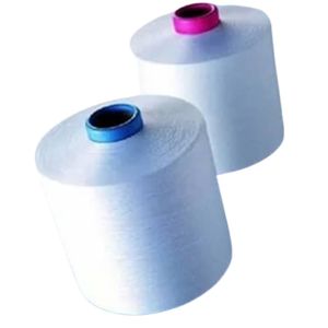 เส้นด้ายโพลีเอสเตอร์100% 300/96 RW nim ย้อมสีเป็นมิตรกับสิ่งแวดล้อมผลิตผ้าถักกันแบคทีเรียจำนวนมาก - Product Image 5