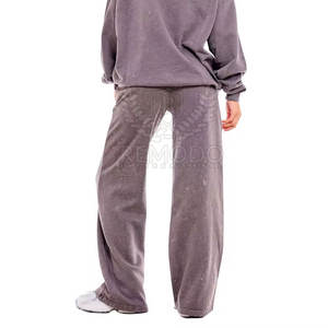 ชุดวอร์มผ้าซักสองชิ้นสำหรับผู้หญิงชุดวอร์มแฟชั่นสำหรับสตรีทสวมใส่สบายและมีสไตล์ - Product Image 2