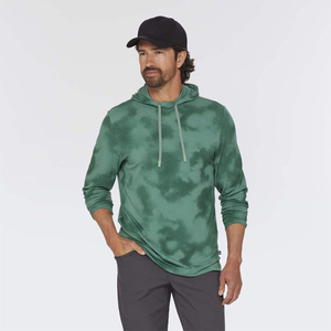 Sudadera con capucha de invierno de lana sólida para hombre de diseño personalizado OEM-Proveedor de ajuste largo y relajado - Product Image 1