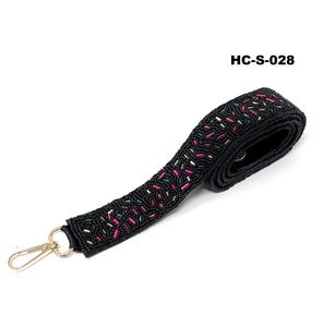 Sangle de sac à main en perles de rocaille élégante et durable accessoire décoratif de ceinture en métal au toucher doux pour les femmes accessoire de sac à main de mode - Product Image 6