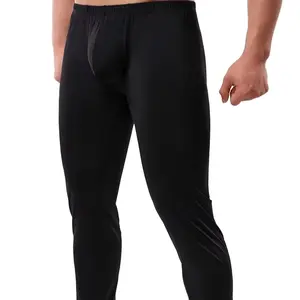 Calça de moletom solta de cor sólida para homens, calça esportiva de cor reta para academia e fitness