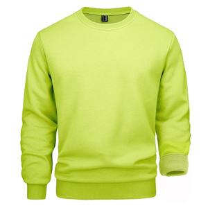 Sweat-shirt thermique décontracté pour homme 100% coton Pull athlétique à col rond Brodé Séchage rapide Respirant Automne Hiver - Product Image 5