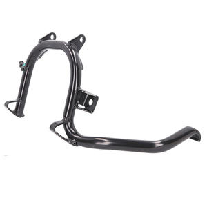 Soporte central con recubrimiento de polvo negro Soporte de estacionamiento Marco firme central Estante de acero para motocicleta - Product Image 4