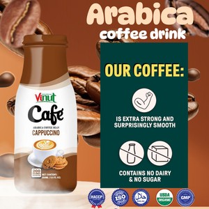 เครื่องดื่มกาแฟ arabica Mocha vinut เวียดนาม | 9.5 floz (24แพ็ค), พร้อมที่จะดื่มในระหว่างการเดินทาง, ขายส่ง, ตัวอย่างฟรี - Product Image 3