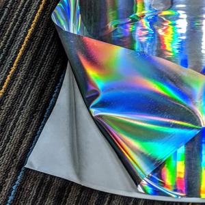 New Product Factory Made Printable PET Anti Counterfeit Adhesive <b>Sticker</b> <b>Holographic</b> Thermal Laminating Film for Custom Orders - Product Image 2
