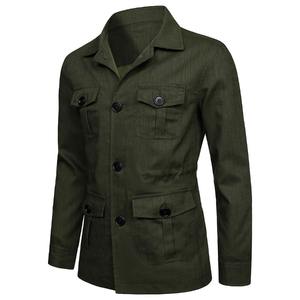 Veste pour homme Vêtements de travail de sécurité pour homme Vestes de sécurité personnalisables en polyester et coton avec logo Vestes d'hiver chaudes - Product Image 5