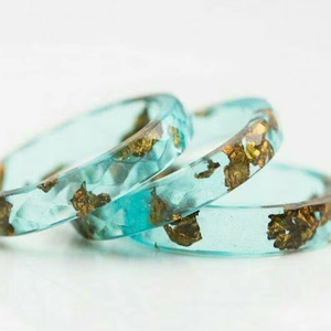 DIVERS Bijoux Résine Acrylique Bracelet Bracelet Exagéré Éblouissant Multicolore Large Irrégulier Carré Acrylique Bracelets Pour Femmes - Product Image 2