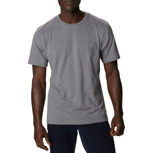 High Quality 180gsm 70% Cotton Blend Unisex Blank Crew Neck T-<b>shirt</b> <b>for</b> <b>Men</b> Women Factory Wholesale Custom Logo Printing - Product Image 2