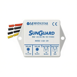Controlador de Carga Solar PWM Morningstar Sunguard SG-4 4.5A 12VDC con Pantalla LCD - Product Image 1