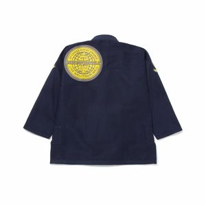 Woosung ชุดคอสเพลย์กิโมโน Jitsu Gi ชุดยูโดกิโมโนศิลปะการต่อสู้สีฟ้า - Product Image 2