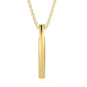 สร้อยคอประดับจี้เพชร CZ ทรงกลมสีเงินแท้ของขวัญสตรีโรเดียมและชุบทอง - Product Image 5