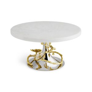 Base para Pastel de Mármol Blanco con Asa Decorativa Rectangular, Metálica, Ecológica, Apta para Microondas, para Fiestas de Cumpleaños - Product Image 5
