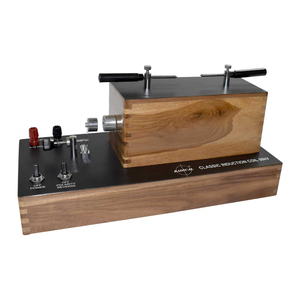 Bobina de inducción para producir pulsos de alto voltaje, bobina de inducción de corriente directa de bajo voltaje montada en una base de madera rígida - Product Image 1