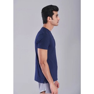 T-shirts décontractés pour hommes 100 % coton de haute qualité, à manches courtes, imprimés sur mesure, respirants, séchage rapide, couleur unie, 180 grammes, pour l'été - Product Image 4