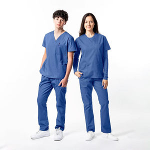 Le fabricant d'uniformes médicaux OEM du Bangladesh offre des solutions de vêtements d'infirmière unisexes pour le personnel des hôpitaux et des médecins - Product Image 1