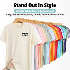 Custom Logo Sublimation Print <b>Men</b> T <b>Shirt</b> 100% Cotton Knitted O Neck Letter Graphic Casual Streetwear Breathable <b>Compressed</b> - Product Image 5