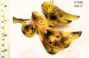 เครื่องประดับเหล็กแขวนรูปหัวใจ, 4.5นิ้วอุปกรณ์ตกแต่งเทศกาลสำหรับตกแต่งวันหยุด - Product Image 6