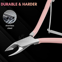 Pince à cuticules Pure Edge pour un soin des ongles détaillé et un nettoyage en douceur, pince à cuticules artisanale et tranchante