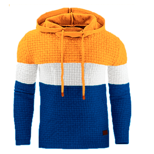 Jersey Retro para hombre, Sudadera con capucha de gran tamaño, 100% algodón, holgado, básico, ropa de calle de invierno, camisas con capucha de moda - Product Image 4