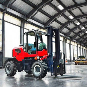 Montacargas Diésel MaoXiang Nuevo de 3.5 Toneladas 4x4 para Terreno Accidentado con Neumáticos Sólidos, Mástil de Dos Etapas, Precio de Fábrica - Product Image 3