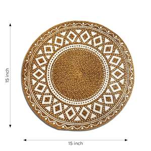 Washable Mandala <b>Table</b> Mats Piece Set for Dining <b>Tables</b> <b>Shelves</b> Side <b>Tables</b> - Product Image 4