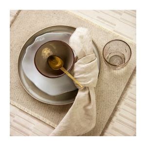 Serviette de table haut de gamme en coton 100% de grande taille, brodée moderne, couleur personnalisée, douce, style américain, ODM OEM, événements de mariage, tissu de haute qualité - Product Image 1