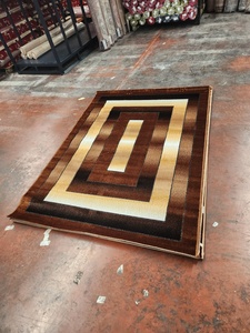 Alfombra Turca de Poliéster Afelpada Adiva, Tejida en Jacquard, Hecha a Máquina, de Pelo Alto, Acolchada, Reversible, Lavable, con Respaldo Antideslizante de Yute - Product Image 2